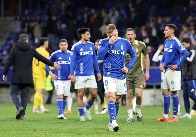 La peor racha liguera del Real Oviedo en el peor momento